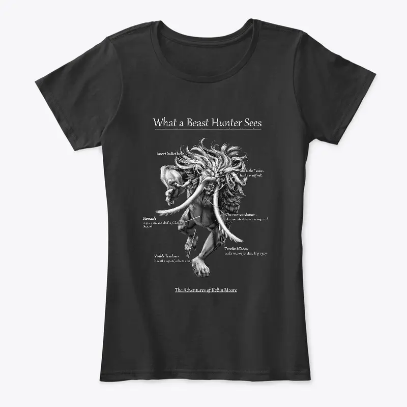 What a Beast Hunter Sees Shirts and Bags