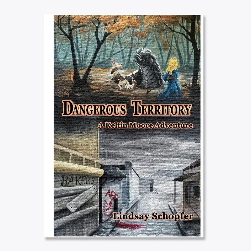 "Dangerous Territory" Cover Art Sticker